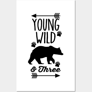 Young Wild And Three Posters and Art